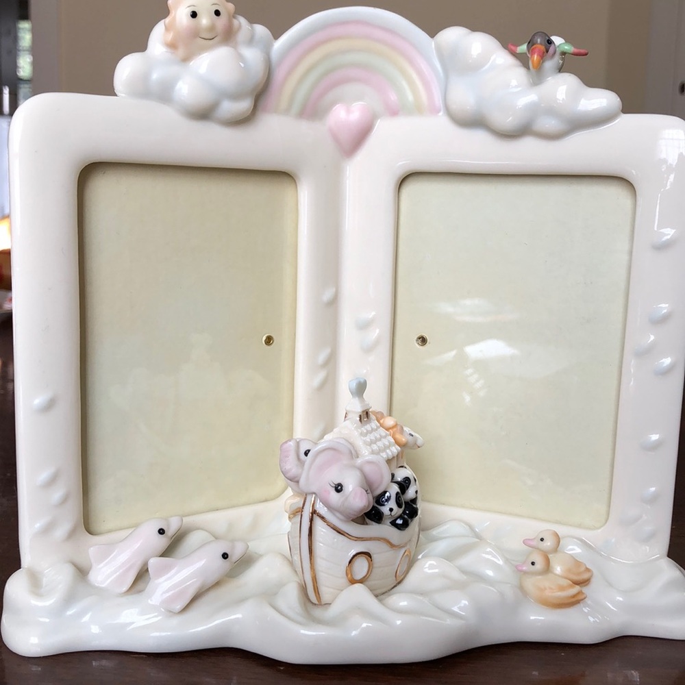 Lenox Noah’s Ark Double Frame